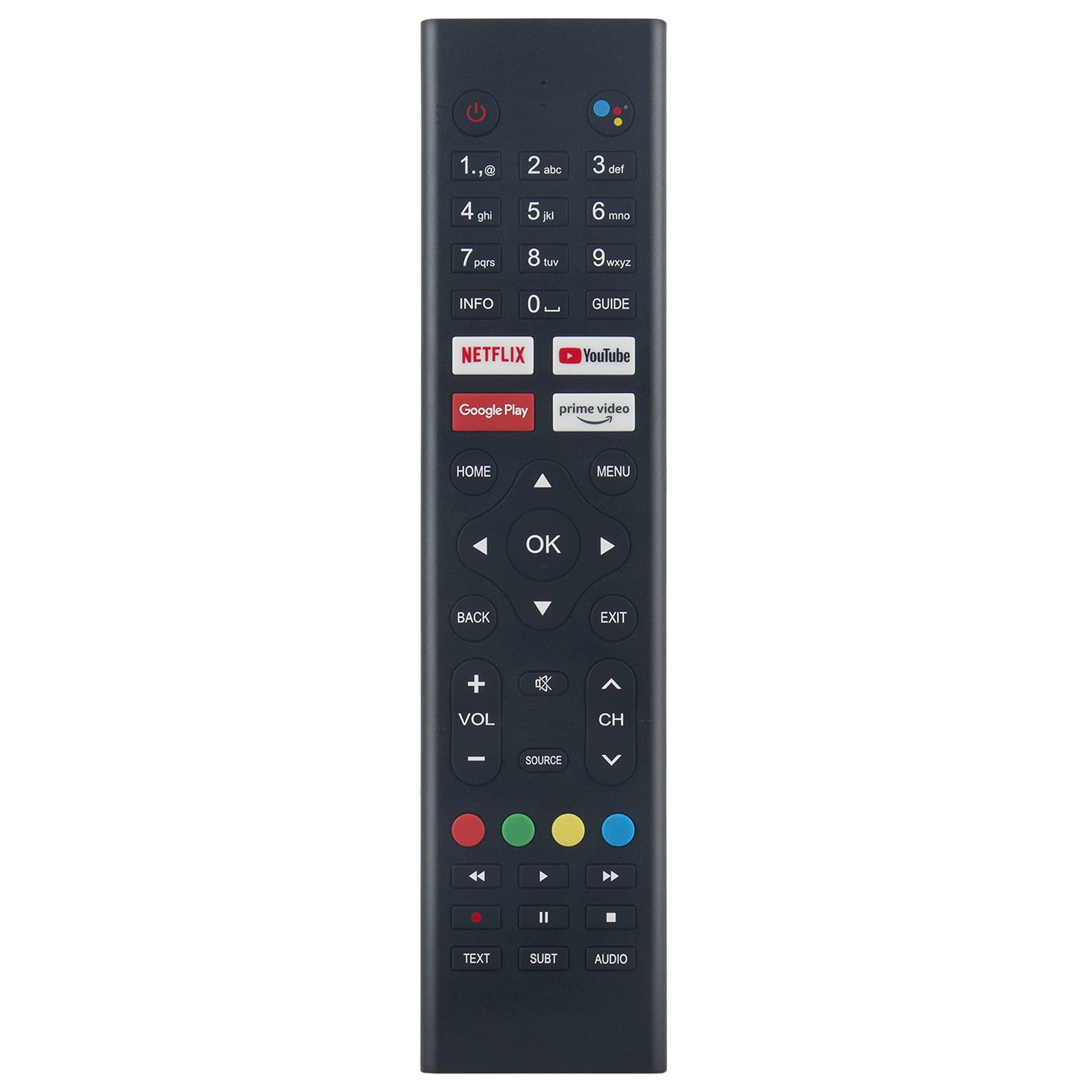 KT1946 Remote Replace for JVC Cello ZG0234 ZK4-G0205 C5020G / C5020G4K ZK4G0205 Cello C3220G Cello ZRTG0242 C2420G C3220G C4020G C4320G C6520RTS4K L32AHE19 L43AFE20 ZG0204 RS43F3-UK L32AHE19 L43AFE20