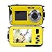 PowerLead Gapo G050 Double Screens Waterproof Digital Camera 2.7-Inch Front LCD Easy Self Shot Camera