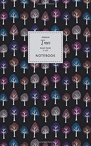 Trees Notebook, Ruled Pages, 5x8