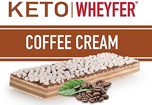 Convenient Nutrition Keto Wheyfer Bars Coffee Cream – 10 Bars