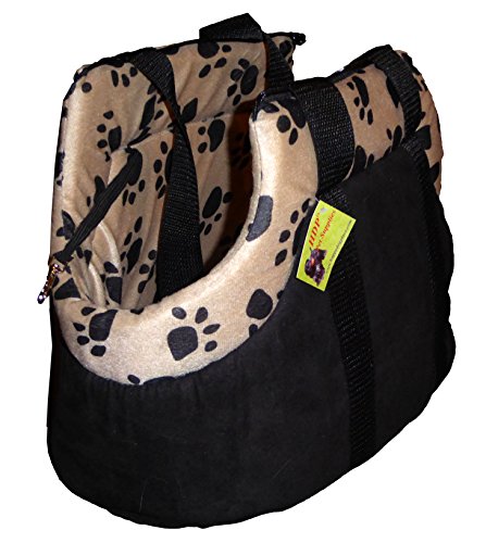 HDP Paw Style Small Pet Carrier Color:Beige Size:Medium