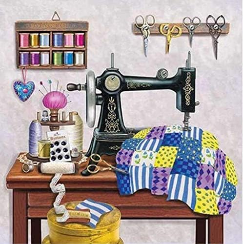 HuaCan Diamond Portray Kits – DIY 5D Stitching Machine Full Sq. Drill Crystal Rhinestone Embroidery Footage Arts Craft for House Wall Decor 60x60cm