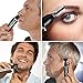 Sportsman Nose Hair Trimmer, Professional Ear Hair Trimmer/Beard Trimmer/Sideburns Trimmer/Eyebrow Trimmer 4 in 1 Rechargeable Stainless Steel Waterproof Blade Personal Trimmer Kit for Men and Women