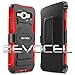 Galaxy J7 (2015) Case, Evocel [New Generation Series] Belt Clip Holster, Kickstand, & Dual Layer for Samsung Galaxy J7 (Model No J700), Red (EVO-SAMJ7-XX03)