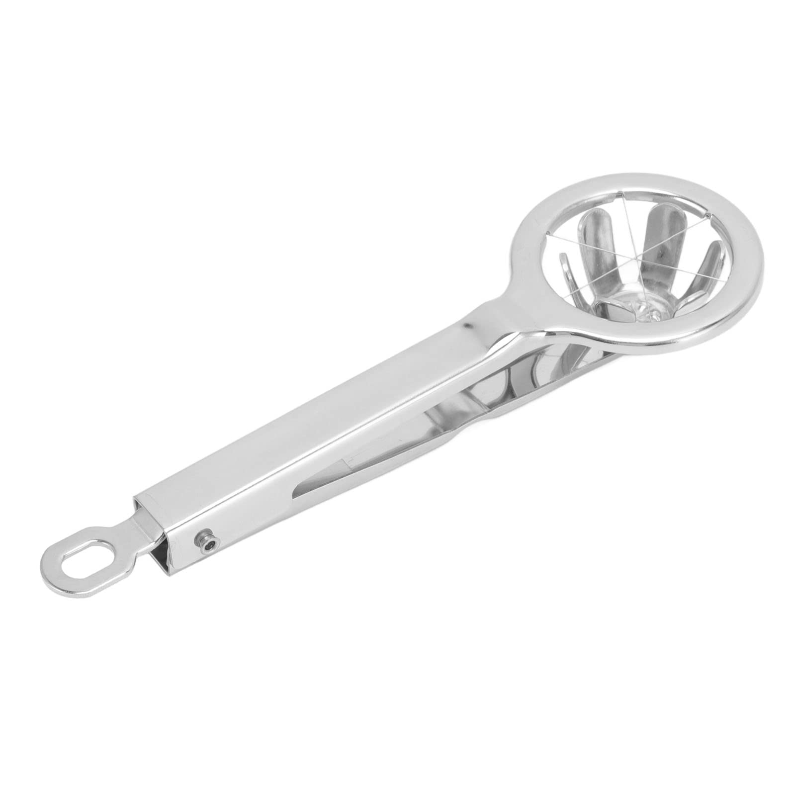 Boiled Egg Cutter, Stainless Steel Egg Cutter Plier Design Eggs Splitter Multipurpose Kitchen Cutting Tongs for Strawberries Mushrooms Kiwi