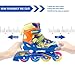 Otw-Cool Adjustable Inline Skates for Kids Boys skates with All Wheels Light up, Safe and Durable Inline Roller Skates for Boys