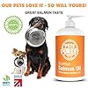 Pets-Purest-Scottish-Salmon-Oil-For-Dogs-Cats-Horses-Ferrets-Pets-100-Pure-Premium-Food-Grade-Natural-Omega-3-6-9-Supplement-Promotes-Coat-Skin-Joint-and-Brain-Health-500-ml Pets Purest Scottish Salmon Oil For Dogs, Cats, Horse, Ferret & Pet - Pure Omega 3, 6 & 9 Fish Oil Food Treats…