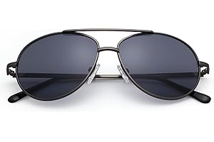 Aviator Sunglasses for Kids Girls Boys Children, Metal Frame, UV 400 Protection