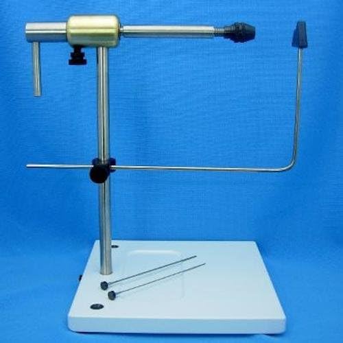 Peak Rotary Tube Fly Vise, Pedestal Base