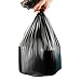 Nicesh 10 Gallon Kitchen Trash Can Liners, 130 Counts, Black