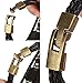 Hamoery Punk Alloy Leather Bracelet for Constellation Braided Rope Bracelet Bangle