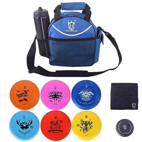 Mini Disc Golf Bag CROWN ME Disc Golf Set With Discs And Mini