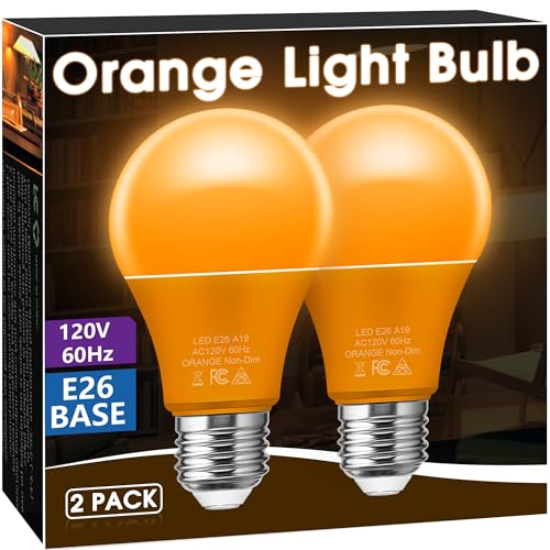 Briignite Orange LED Light Bulb