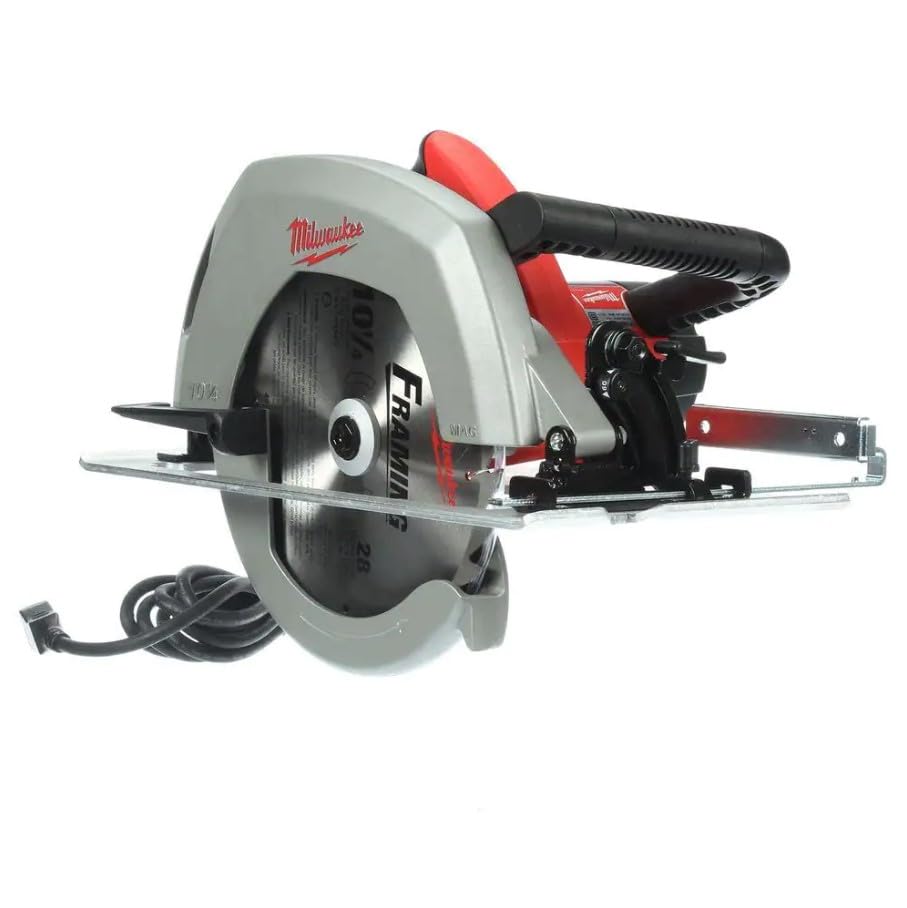 MILWAUKEE'S Circular Saw, 10-1/4 in. Blade, 5200 rpm, Red (6470-21)