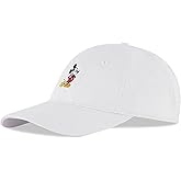 Disney Mens Baseball Cap, Mickey Mouse Adjustable Hat for Adult