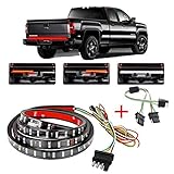 L.K.Y Tailgate Light Bar Strip- 60" 2-Row LED Truck