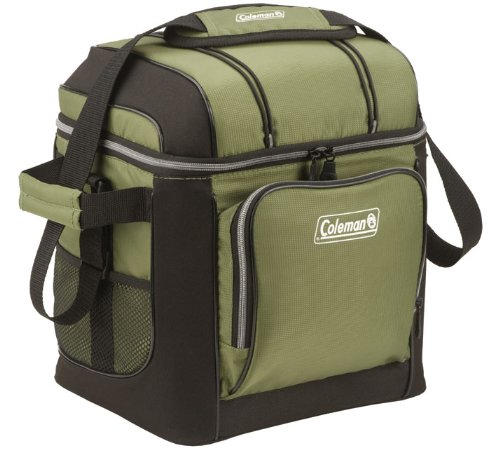Coleman 30 can cooler, green