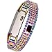 Wishteta Replacement Accessory Metal Watch Bands for Fitbit Alta (Courful Metal-01, 5.5