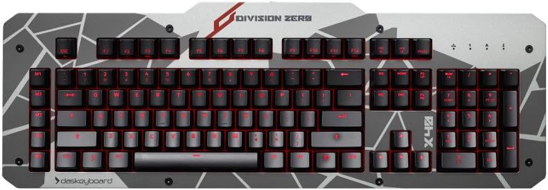 Das Keyboard X40 Mechanical Gaming Keyboard Aluminum Top Panel Only, Defamer, Silver (DKDIVZX40TPDFRSVR)