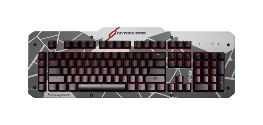 Das Keyboard X40 Mechanical Gaming Keyboard Aluminum Top Panel Only, Defamer, Silver (DKDIVZX40TPDFRSVR)
