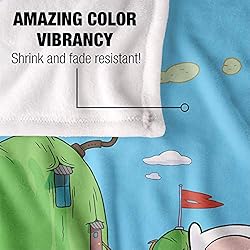 Adventure Time Best Bros Silky Touch Super Soft