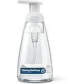 Clean Revolution Foaming Hand Soap, Gentle, Moisturizing, Ready To Use Formula, Real Essential Oils, Gluten Free, Fragrance Free, 15 Fl Oz, Pack of 8