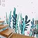 Amaonm Creative Cartoon Removable 3D Under The Sea World Nature Scenery Wall Stickers Ocean Grass Colorful Seaweed Baseboard Wall Decal for Wall Corner Nursery Room Bathroom Living Room (Grass)