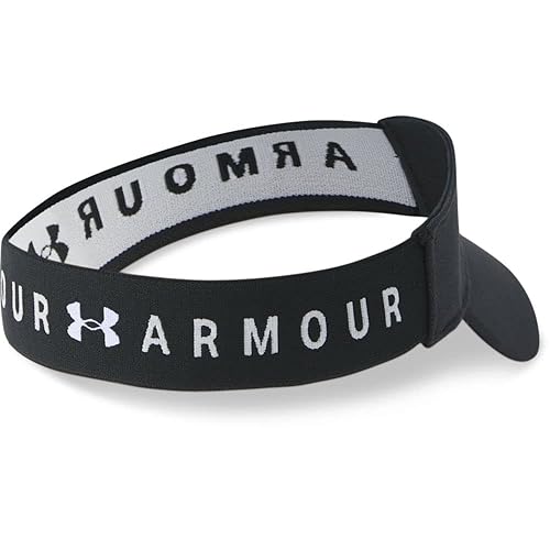 Under Armour Women's Renegade Visor, Black (001)/White, One Size