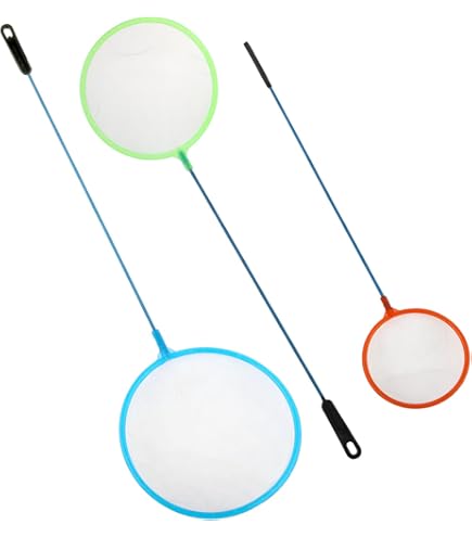 Amazon.com: 2 PCS Aquarium Shrimp Net, 2 Inch Small Fish Nets for Fish Tank  with Long Extendable Stainless Steel Handle, Round Fine Mesh Net for Fishes  Shrimp Tank Pond Creek Food Residue