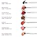 Qivange Makeup Brushes, Synthetic Foundation Eyeshadow Fan Brushes Set with Cosmetic Bag(12pcs,Silver)