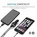 iPhone Car Charger, [Apple MFI Certified] Lighting Car Charger for iPhone X, 8, 8 Plus, 7, 7Plus 6S / 6S Plus, 6, 6 Plus, SE, 5, 5S, iPad Pro, Air 2, Mini 3,with Extra USB Port (Black)