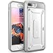 Supcase Unicorn Beetle Pro Series Phone Case Designed for Iphone 8 Plus, with Built-In Screen Protector Full-Body Rugged Holster Case for Apple Iphone 7 Plus 2016/ Iphone 8 Plus 2017 Release (White)