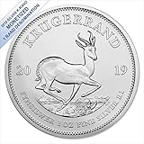 2019 Silver Krugerrand (1 oz) 1 Rand South African Mint Brilliant Uncirculated