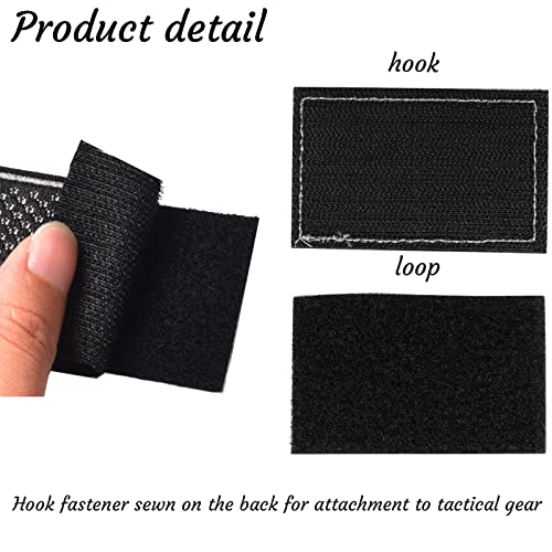 GYGYL 2Pcs Dog Vest Patch, Working Dog Patch, Embroidered Fastener Hook and Loop Patch for Dog Vest Harnesses Collars