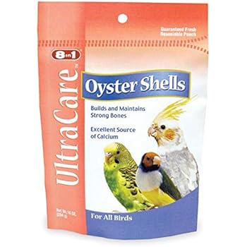 8 in 1 Ultra Care Oyster Shells for All Birds (10 oz.)