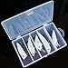 OriGlam 5Pcs Night Fishing Lure Bait Kit, Noctilucent Luminous VIB Popper Crank Minnow Pencil, Hard Bait Night Glow Artificial Lures, Sea Fishing Hard Baits Treble Hook Lure