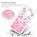 ZSTVIVA S9 Case, Galaxy S9 Case, Liquid Glitter Case Bling Shiny Sparkle Flowing Love Heart Cover Dual Layer Clear TPU Bumper Shockproof Drop Resistant for Samsung Galaxy S9 Case Cute Pink Unicorn