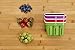 Crisp Kitchen Storage Berry Basket, Purple/Green/Red