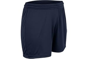 Champro Girls Vision Athletic Gym Shorts for Exercise and WorkoutGym Shorts
