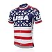 Xinzechen Men's Bicycle Jersey Polyester Short Sleeve