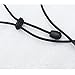 YYST 2 X Adjustable Kayak Black Rod Leash Fishing Rod Paddle Leash - Black