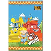 Bob Builder Party Supplies Treat Bags Party Accessory