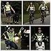 Econetik Reflective Running Vest High Visibility Adjustable Waist & Armbands Safety Gear Perfect for Cycling Jogging Dog Walking Motorcycling Hitchhiking Lightweight for Men Women & Kids
