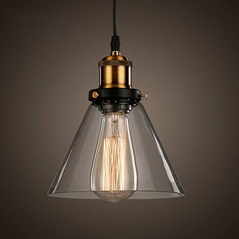 louvra lampara vintage colgante luz industrial lampara de techo casquillo e27 retro cromo