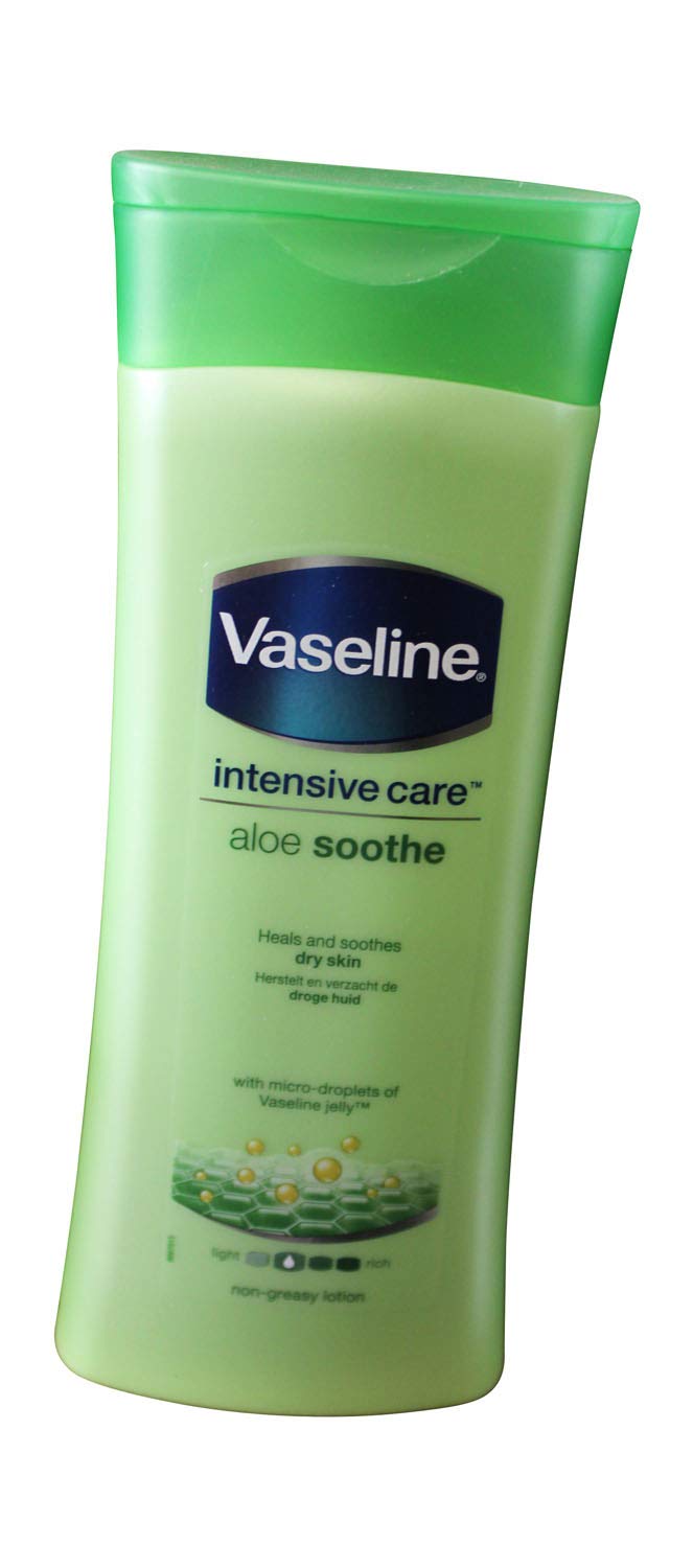 vaseline intensive care aloe soothe body lotion 400ml
