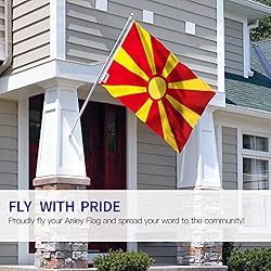 ANLEY Fly Breeze 3x5 Feet Macedonia flag - Vivid