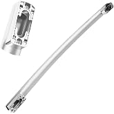 WR12X34310 Stainless Steel Freezer Door Handle for GE Refrigerator | Compatible with GE Bottom-Freezer Refrigerator, Replaces 4960021 AP6994366 PS16220203 EAP16220203