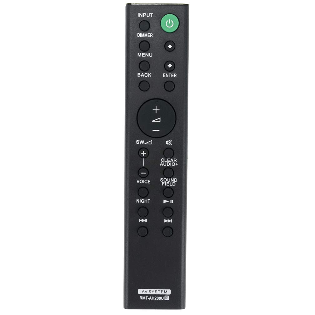 RMT-AH200U Replace Remote Control - VINABTY RMTAH200U Remote Control Replacement for Sony AV System HT-CT390 SA-CT390 SA-CT390 HT-RT3 SA-WRT3 SS-RT3