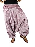 virblatt summer harem pants for women S - L alternative clothing- Mandala