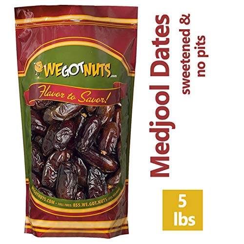 Medjool Dates - 5 Pounds/LB - We Got Nuts